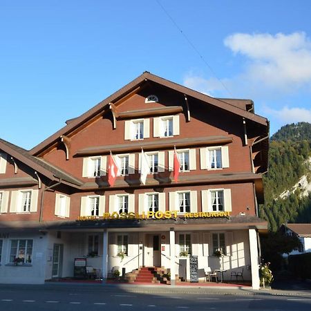 Landgasthof Rösslipost Unteriberg Exterior foto