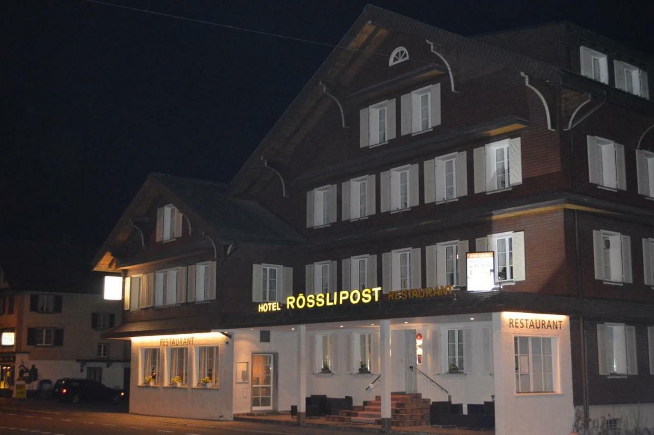 Landgasthof Rösslipost Unteriberg Exterior foto